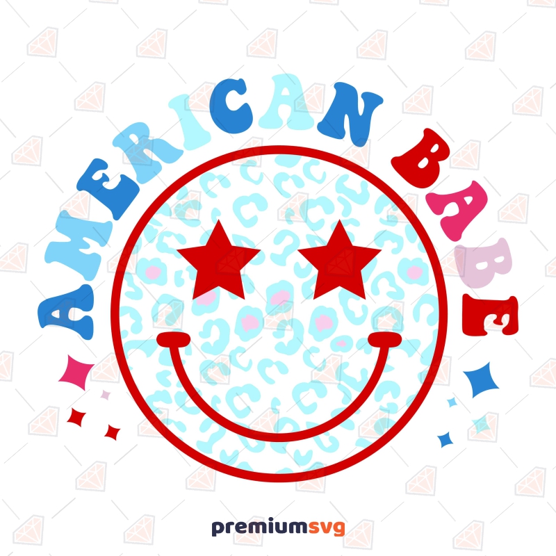 American Babe SVG, PNG for Sublimation 4th Of July SVG Svg
