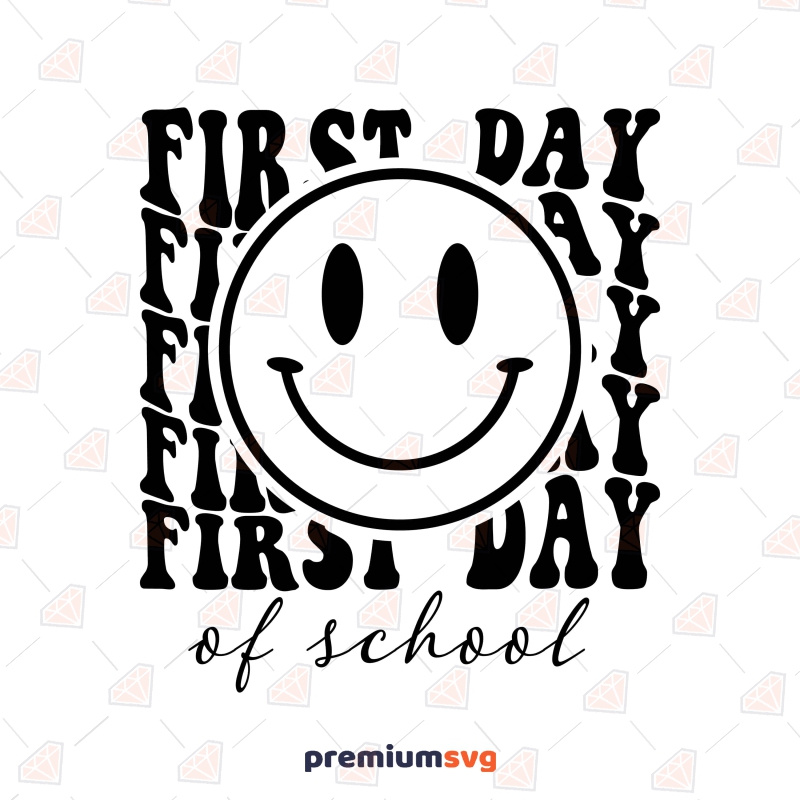 First Day of School SVG, Kindergarten Shirt Cricut SVG | PremiumSVG