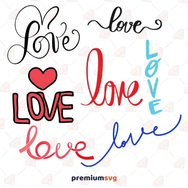 Love SVG Bundle Valentine's Day SVG Svg