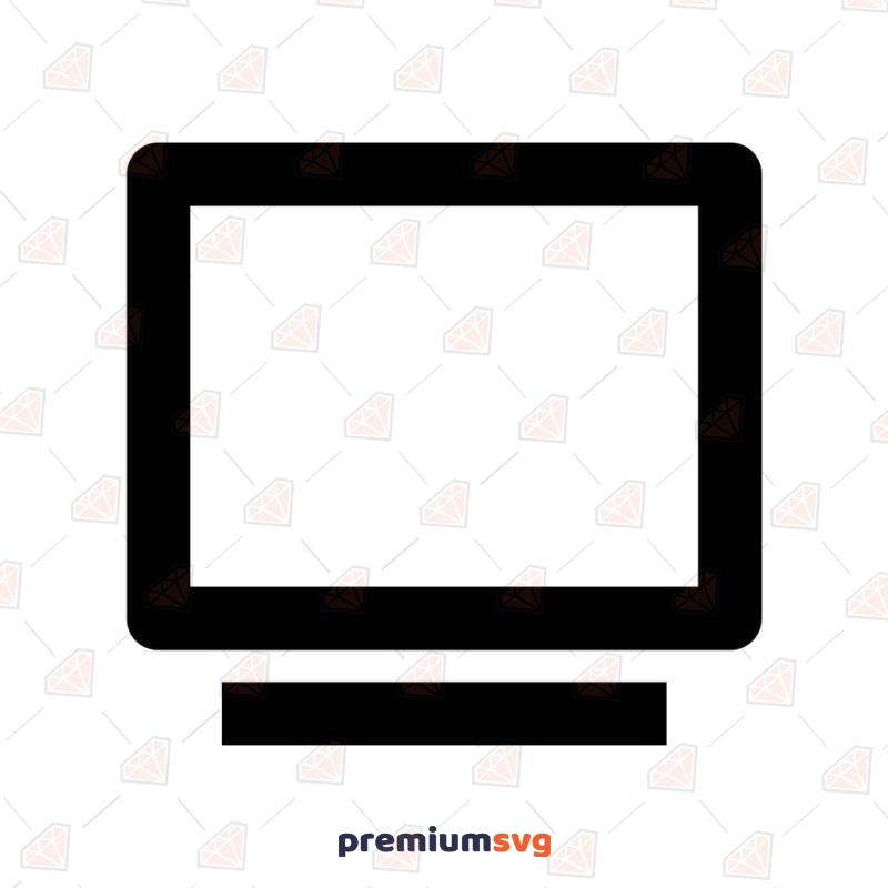 Basic Black Tv Icon SVG & PNG Clipart File Icon SVG Svg