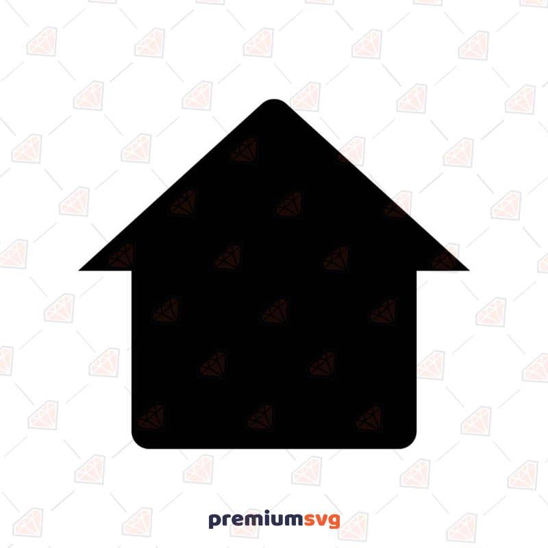 Basic House Icon SVG & PNG Clipart File Icon SVG Svg