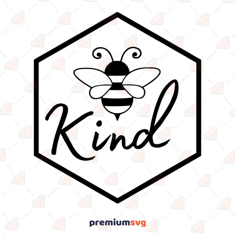 Bee Kind SVG, Kindness Instant Download T-shirt SVG Svg