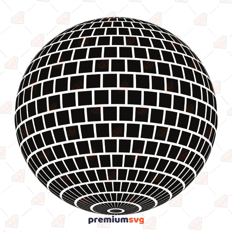 Black Party Ball Svg Vector Objects Svg