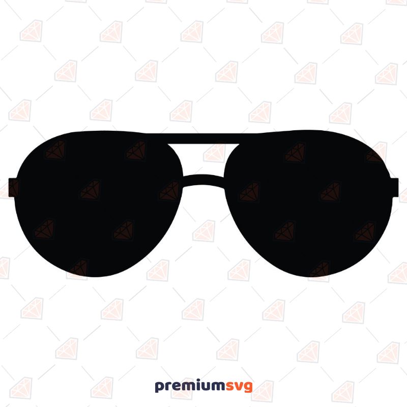 Black Sunglasses SVG, Instant Download Summer SVG Svg