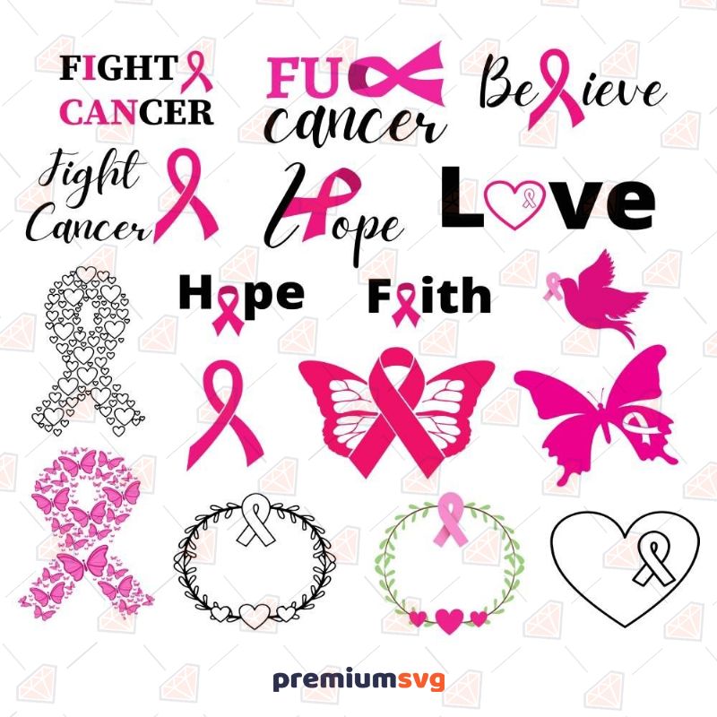 Download Cancer Day's SVG Bundles SVG Cut File | Premium SVG