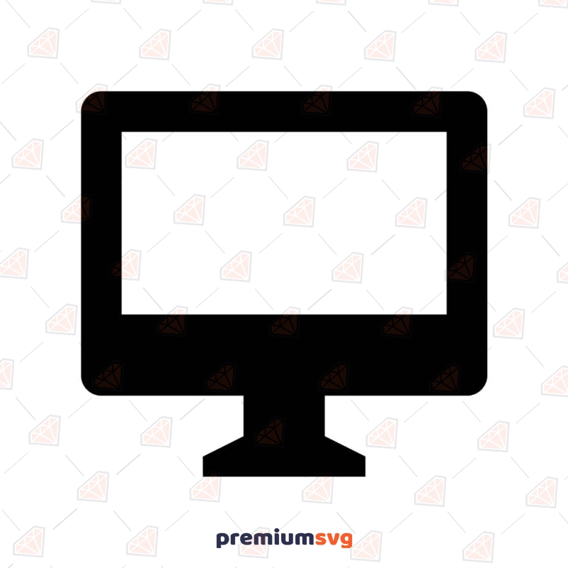Computer Icon SVG Clipart | PremiumSVG