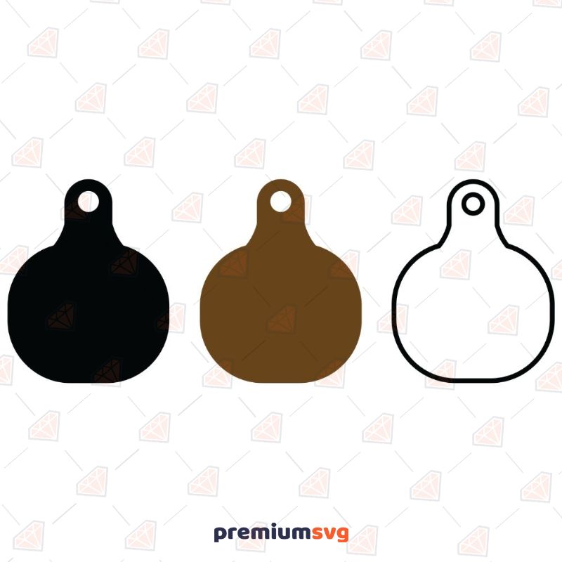 Cow Ear Tags Svg Shapes Svg
