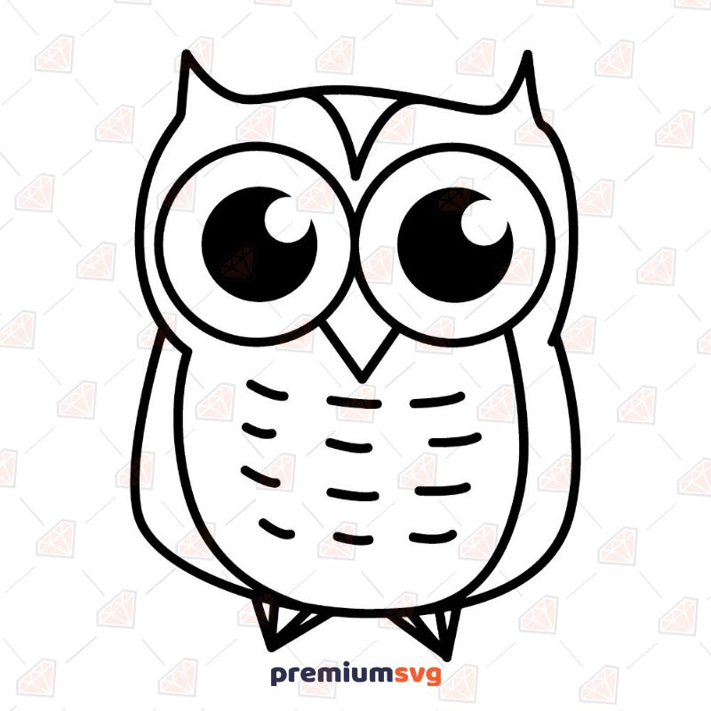 Cute Owl SVG for Cricut Bird SVG Svg
