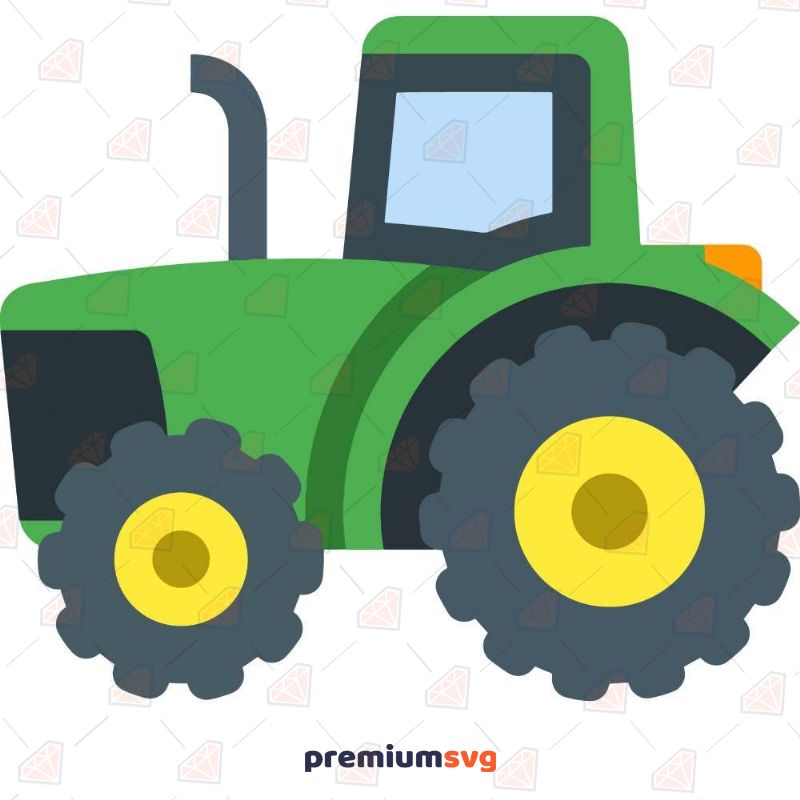 Farm Tractor SVG Transportation Svg