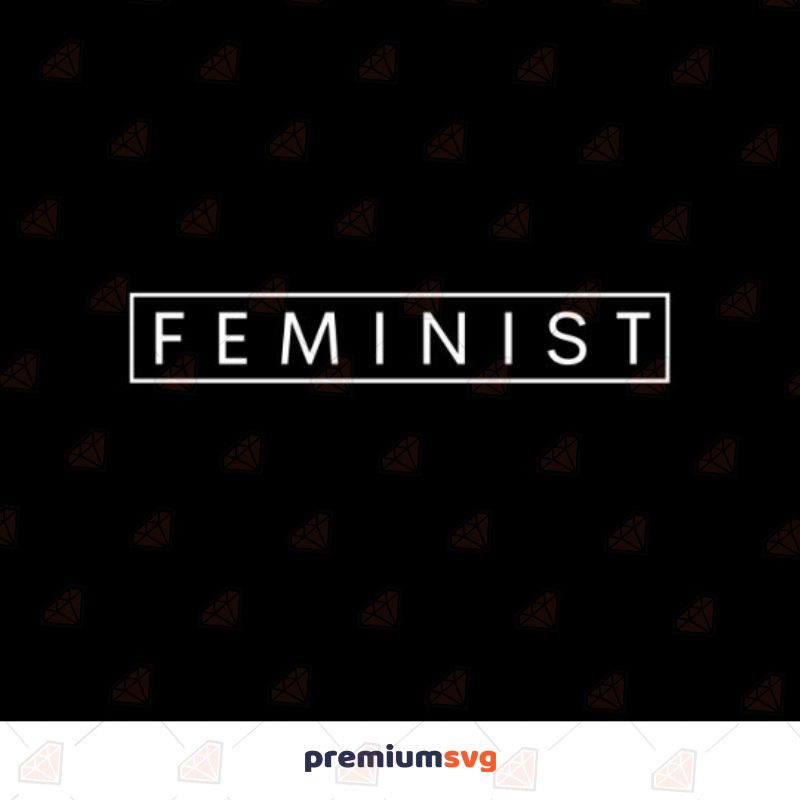 Feminist T-shirt Svg