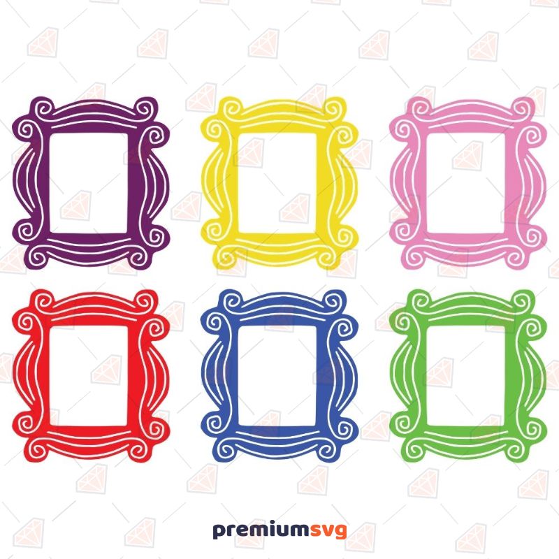 Friends Frame Printable Template