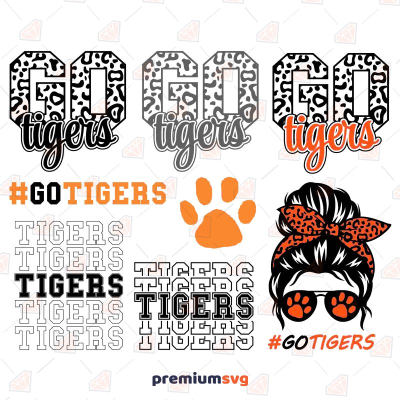 tigers baseball svg