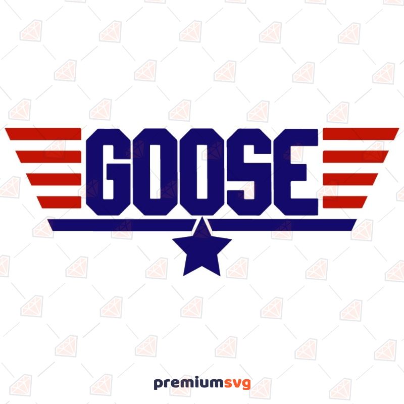 Goose Maverick SVG, PNG, JPG, PSD, DXF T-shirt Svg