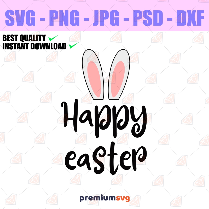 Happy Easter Shirt SVG File Easter Day SVG Svg