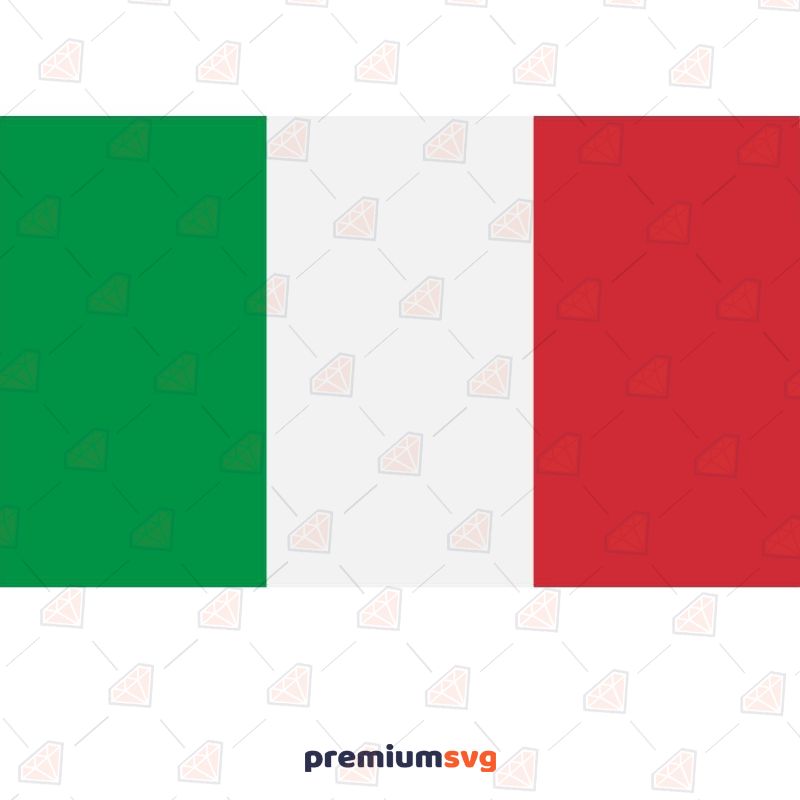 Italian Flag SVG File Flag Svg