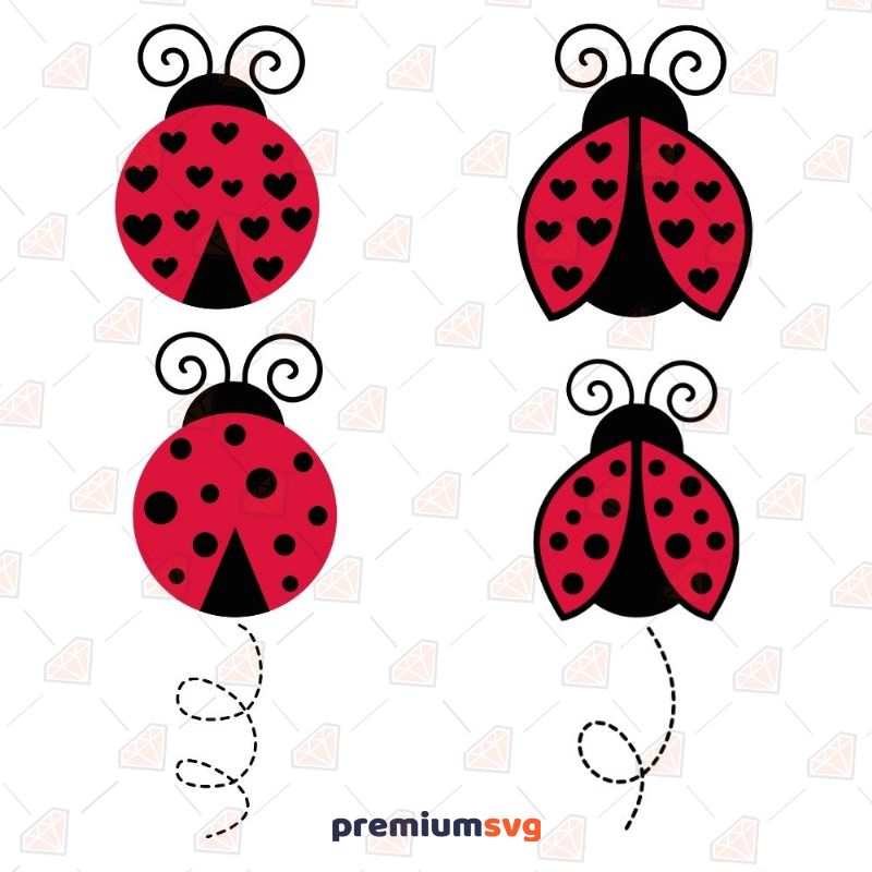 Ladybug SVG Bundle Insects/Reptiles Svg