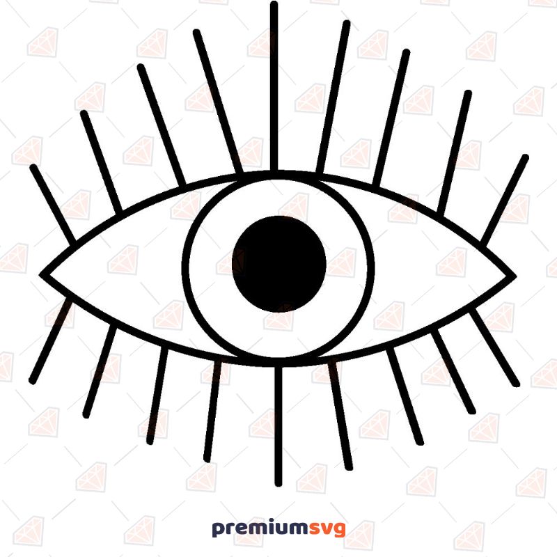 Minimal Eye SVG Drawings Svg