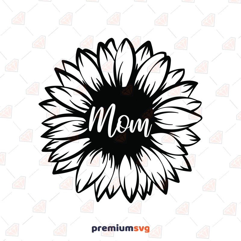 Sunflower Mom SVG, PNG, JPEG | PremiumSVG