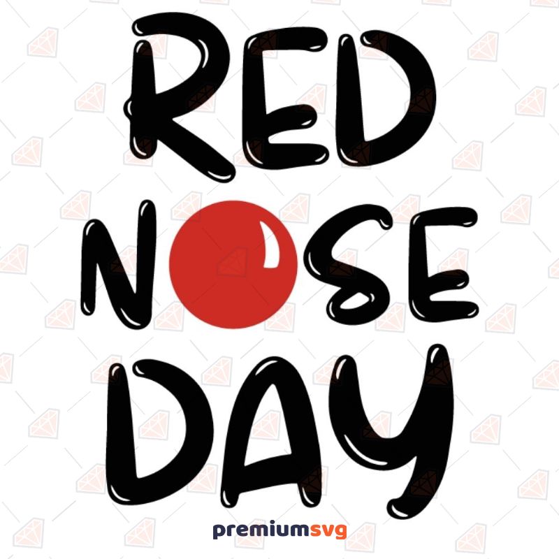 Red Nose Day Svg Human Rights Svg