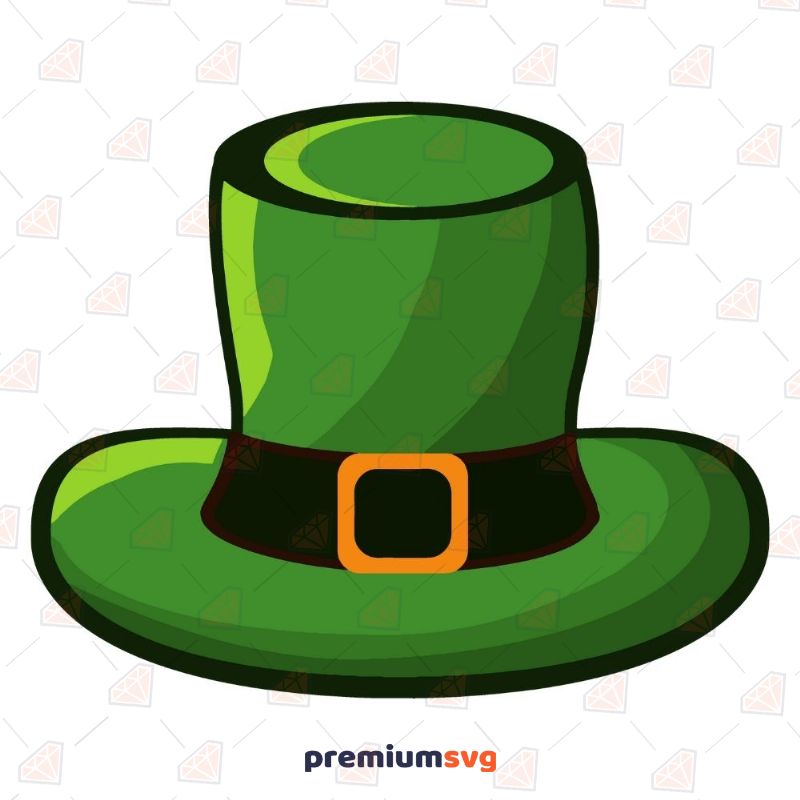 St. Patrick's Day Hat SVG, Instant Download St Patrick's Day SVG Svg