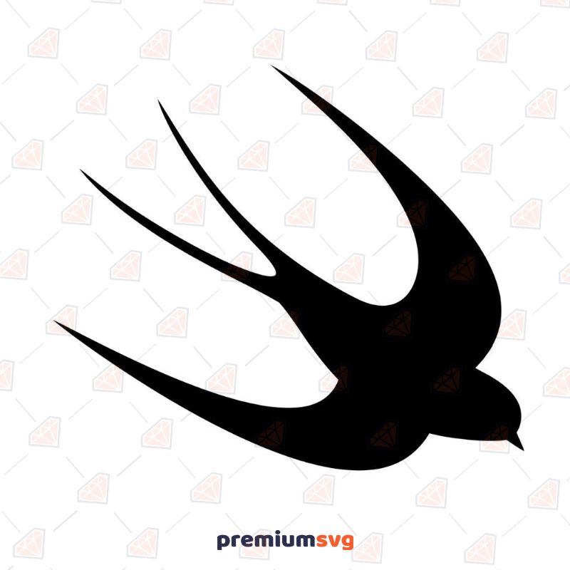 Swallow Bird SVG Bird SVG Svg
