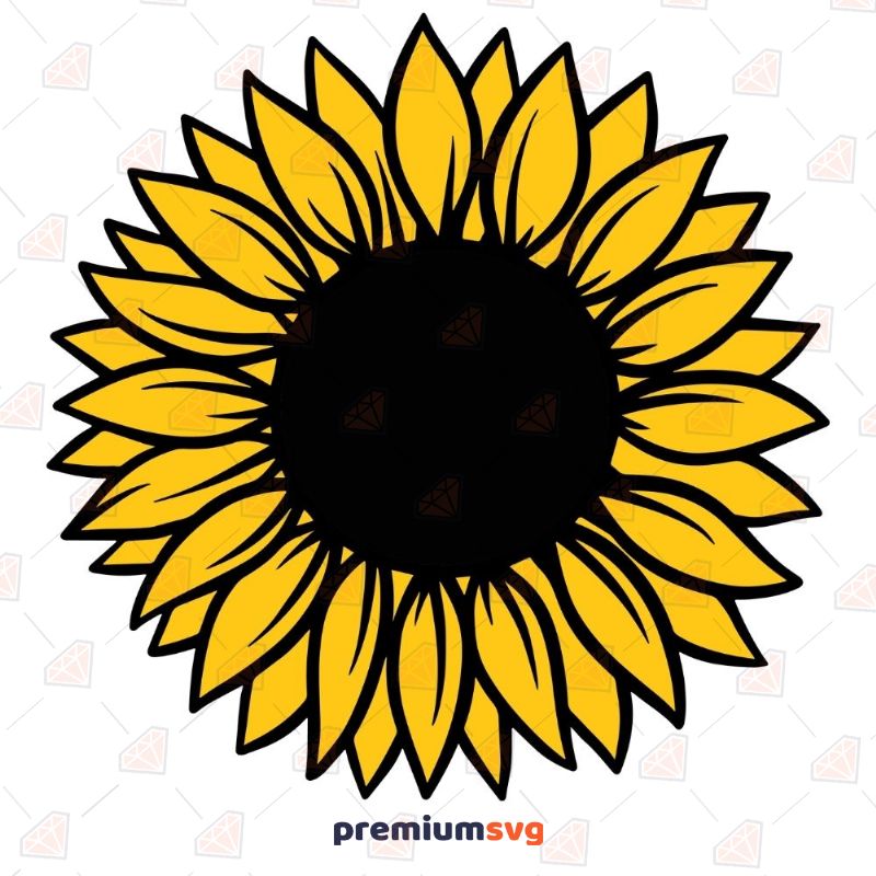 Free Free 96 Sunflower Heart Svg SVG PNG EPS DXF File