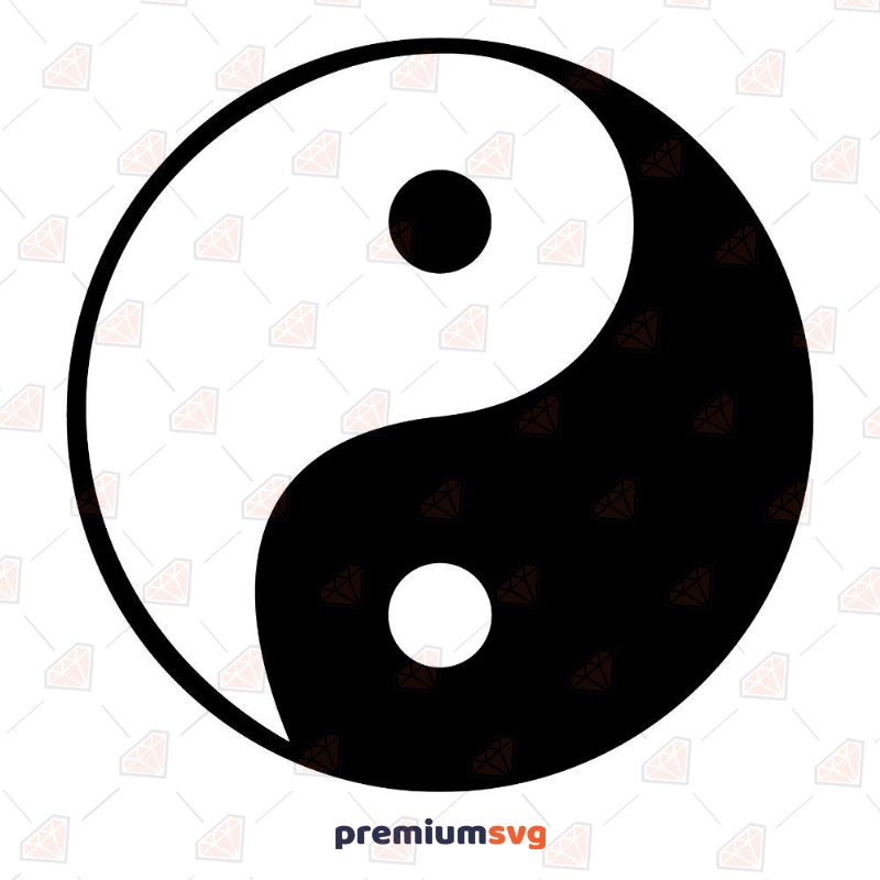 Yin Yang SVG Symbols Svg