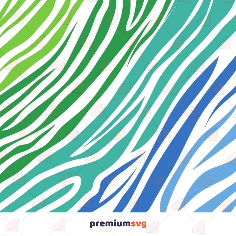 Zebra Color Print SVG Background Patterns Svg