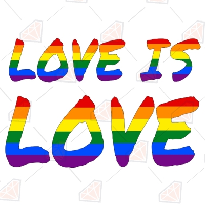 Love Is Love Svg Cut Files | Pride Mouth Svg Lgbtq Pride