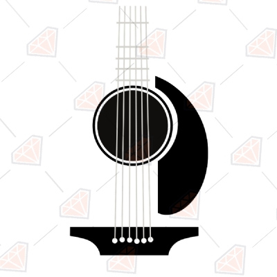 Download Guitar Tumbler Svg Acoustic Guitar Svg Clipart Cut Files Premium Svg