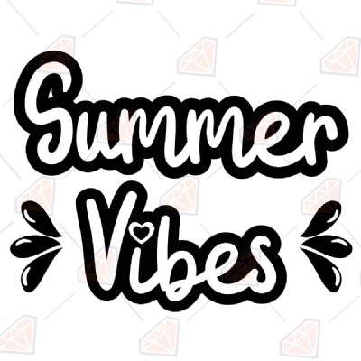 Download Summer Vibes Svg Summer Design Cricut Files For Shirt Premium Svg