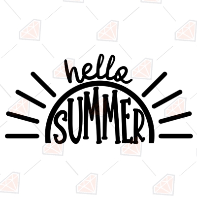 Free Free Hello Summer Watermelon Svg 834 SVG PNG EPS DXF File