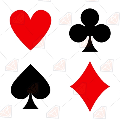 Ace of Clubs Svg | Playing Card Symbol Svg Vector Files Symbols
