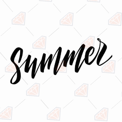 Summer Lettering SVG & PNG Design for Tshirt Summer SVG