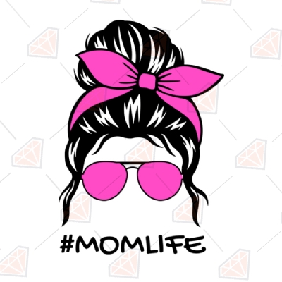 Download Messy Hair Bundle Svg Bun Hair Clipart Premium Svg