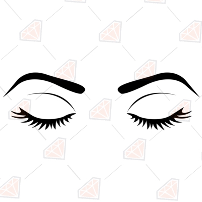 Eyebrow Svg Vector File | Eyebrow Cut Files Beauty and Fashion
