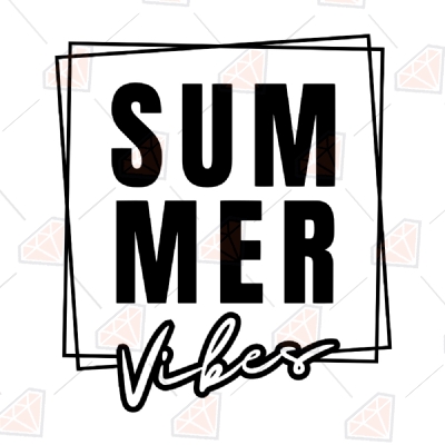 Download Square Summer Vibes Svg Summer Svg For Shirt Premium Svg