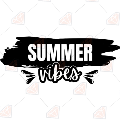 Summer Vibes Svg File, Good Vibes for Summer Svg Cut Files Summer