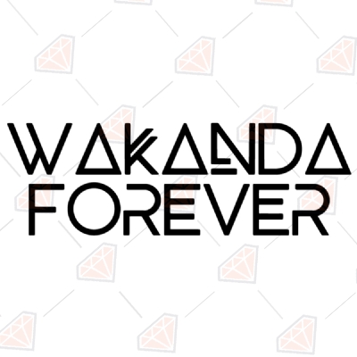 Wakanda Forever Svg Drawings