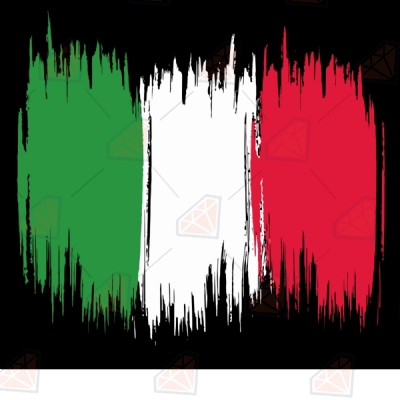 Distressed Italian Flag Svg | Italy Flag Svg Flag SVG