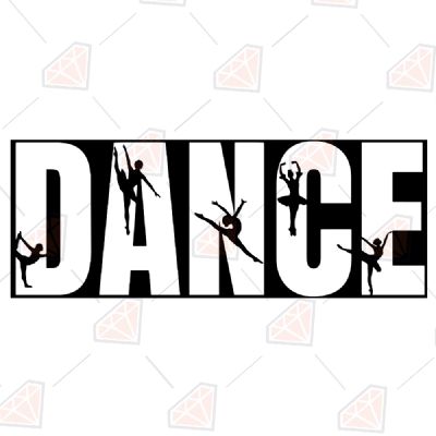 Dance SVG Vector File, Ballet SVG Cut Files T-shirt