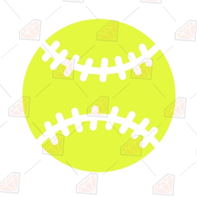 Softball SVG | Softball Vector File Baseball