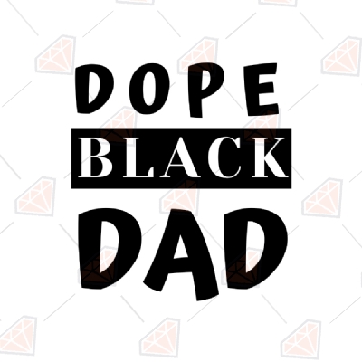 Dope Black Dad Svg Black Lives Matter
