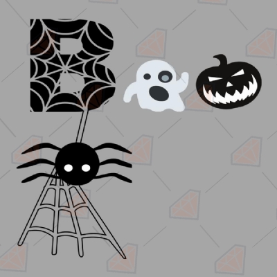 Boo SVG, Halloween Shirt SVG Cut Files Halloween SVG