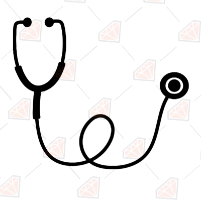 Nurse Stethoscope SVG Design Nurse SVG