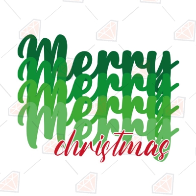 Merry Christmas SVG File Christmas