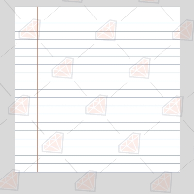 Notebook Paper SVG Cut File School