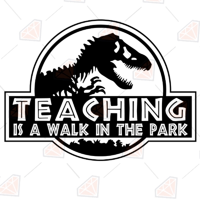 Teaching Is A Walk In The Park Svg Cartoons