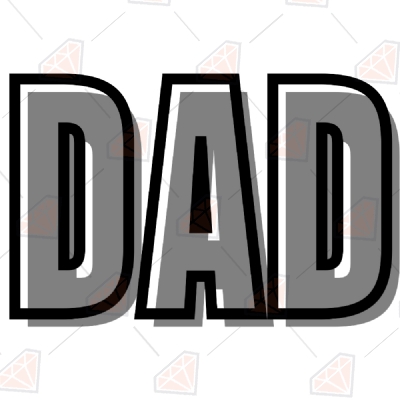 Dad Design Svg, Dad Svg Cut Files Father's Day SVG