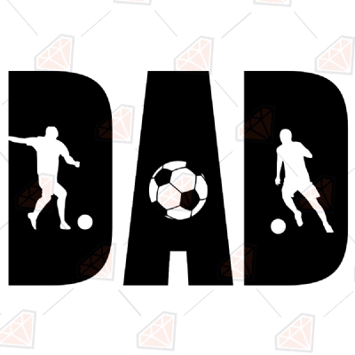 Soccer Dad SVG, Father's Day Cricut Cut Files Father's Day SVG
